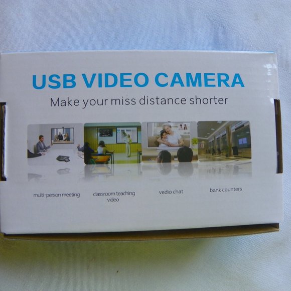 USB Video Camera Webcam W/Microphone HD 1080P - Picture 3 of 5
